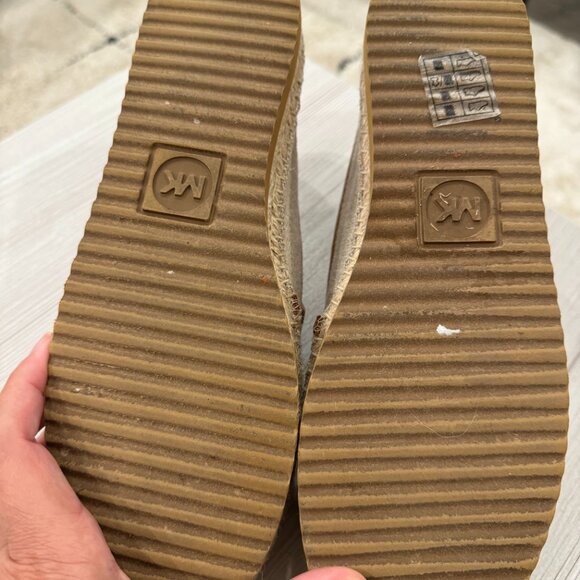 Michael Kors Beige Espadrilles Size 8.5 - Picture 4 of 4